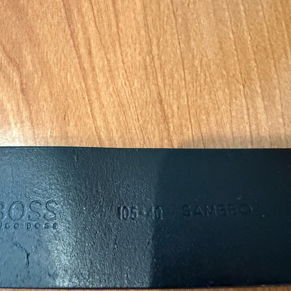 Hugo Boss Black Leather Belt